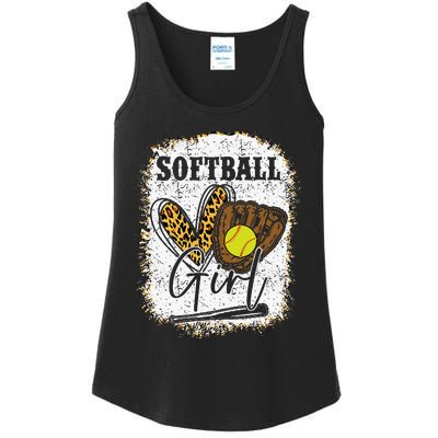 Softball Girl Softball Ladies Essential Tank