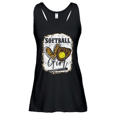 Softball Girl Softball Ladies Essential Flowy Tank