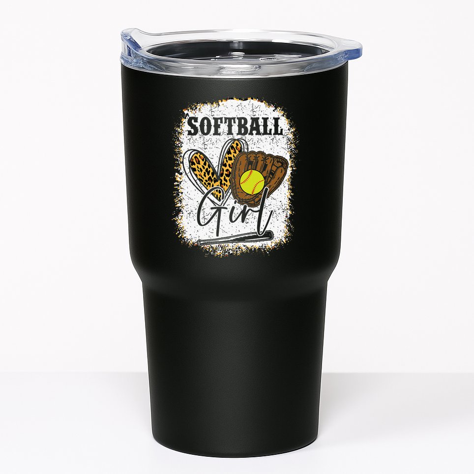 Softball Girl Softball Tumbler