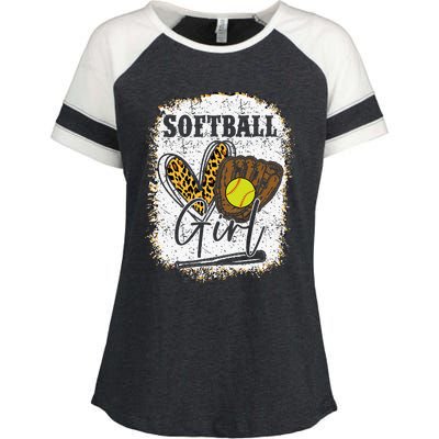 Softball Girl Softball Enza Ladies Jersey Colorblock Tee