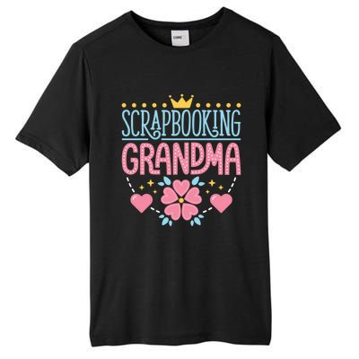 Scrapbooking Grandma Scrapbook Scrapbooker Scrapper Nana Great Gift Tall Fusion ChromaSoft Performance T-Shirt