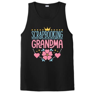 Scrapbooking Grandma Scrapbook Scrapbooker Scrapper Nana Great Gift PosiCharge Competitor Tank