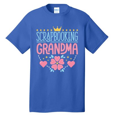 Scrapbooking Grandma Scrapbook Scrapbooker Scrapper Nana Great Gift Tall T-Shirt