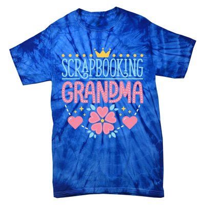 Scrapbooking Grandma Scrapbook Scrapbooker Scrapper Nana Great Gift Tie-Dye T-Shirt