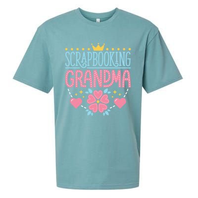 Scrapbooking Grandma Scrapbook Scrapbooker Scrapper Nana Great Gift Sueded Cloud Jersey T-Shirt