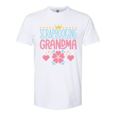 Scrapbooking Grandma Scrapbook Scrapbooker Scrapper Nana Great Gift Softstyle CVC T-Shirt