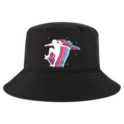 Skater Girl Skateboarder Skateboarding Gift Cool Comfort Performance Bucket Hat