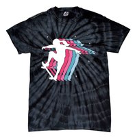 Skater Girl Skateboarder Skateboarding Gift Tie-Dye T-Shirt