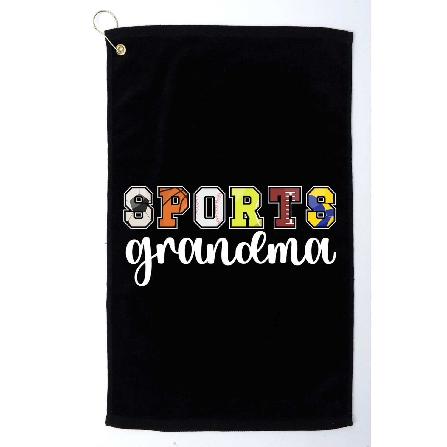 Sports Grandma Sports Grandmother Sport Grandma Gift Golf Towel