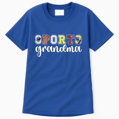 Sports Grandma Sports Grandmother Sport Grandma Gift Tall T-Shirt