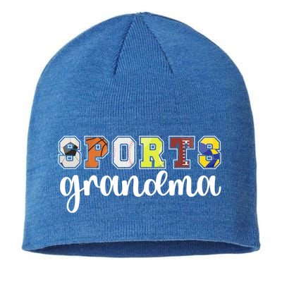 Sports Grandma Sports Grandmother Sport Grandma Gift Sustainable Beanie