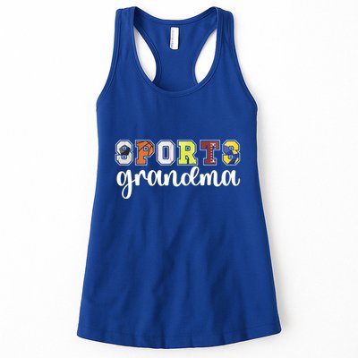 Sports Grandma Sports Grandmother Sport Grandma Gift Womens Tank Top