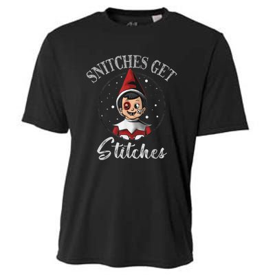 SNITCHES GET STITCHES Cooling Performance Crew T-Shirt