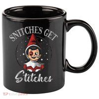 SNITCHES GET STITCHES 11oz C Handle Ceramic Mug