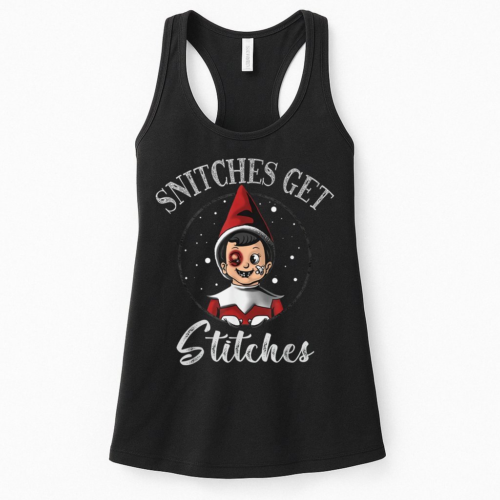 SNITCHES GET STITCHES Womens Tank Top
