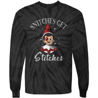 SNITCHES GET STITCHES Tie-Dye Long Sleeve Shirt