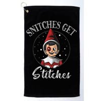 SNITCHES GET STITCHES Golf Towel
