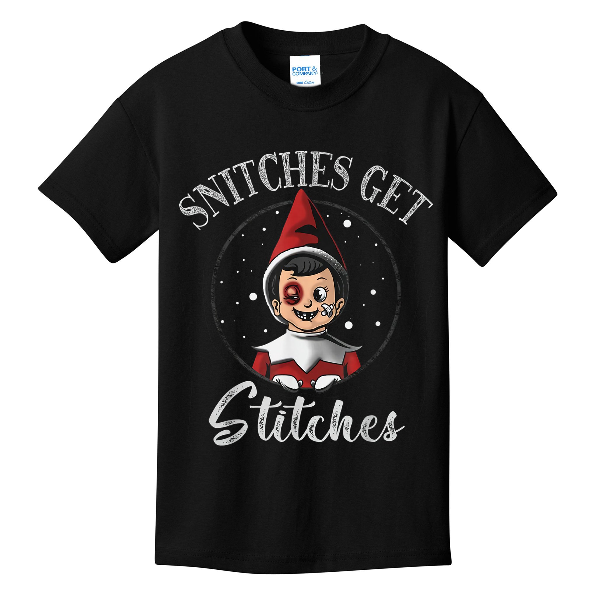 SNITCHES GET STITCHES Kids T-Shirt