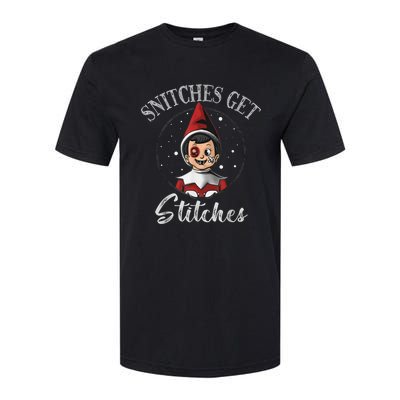 SNITCHES GET STITCHES Softstyle® CVC T-Shirt