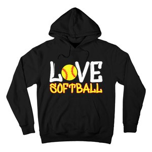 Softball Graphic Saying Hoodie