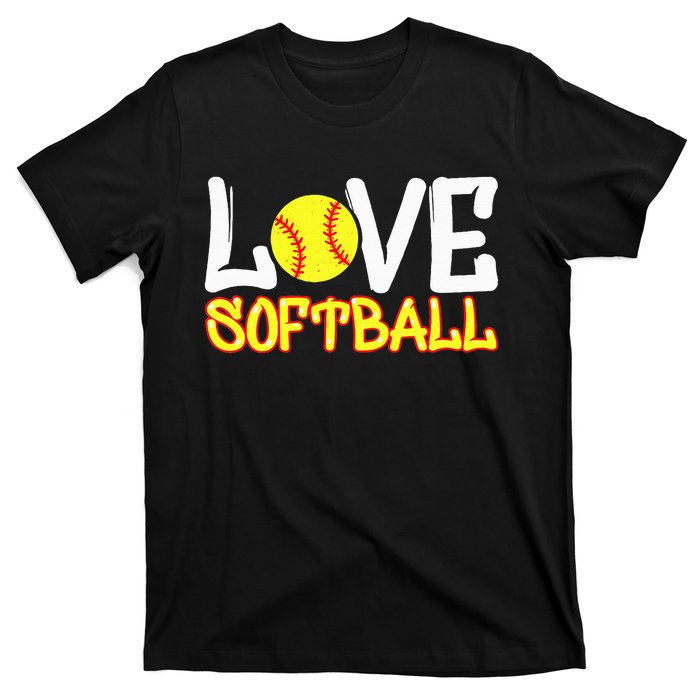 Softball Graphic Saying T-Shirt