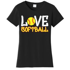 Softball Graphic Saying Women's T-Shirt