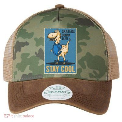 Skaters Gonna Skate Stay Cool Legacy Tie Dye Trucker Hat