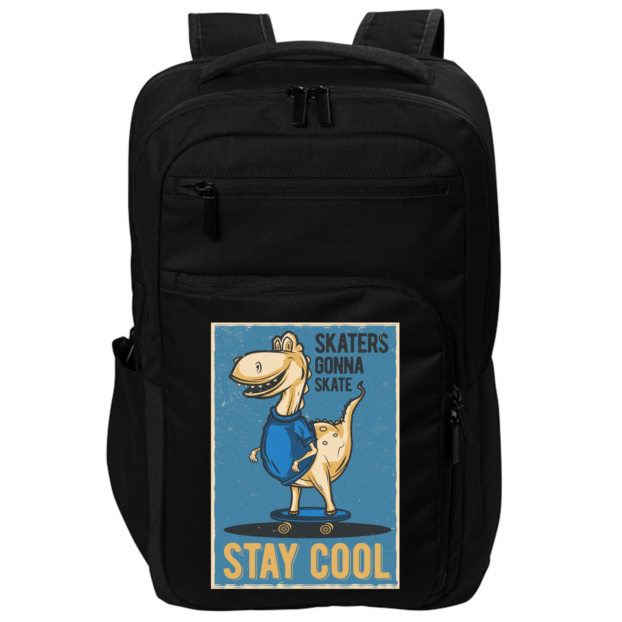Skaters Gonna Skate Stay Cool Impact Tech Backpack