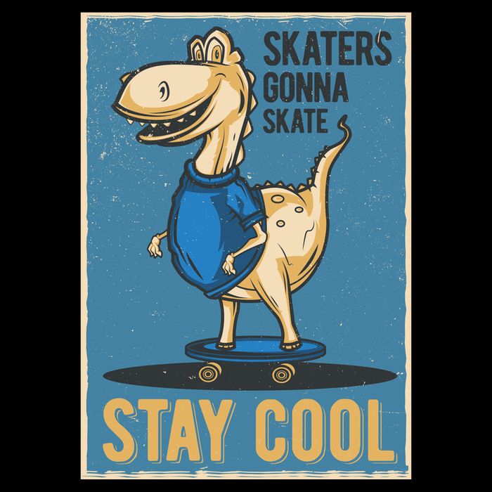 Skaters Gonna Skate Stay Cool Impact Tech Backpack