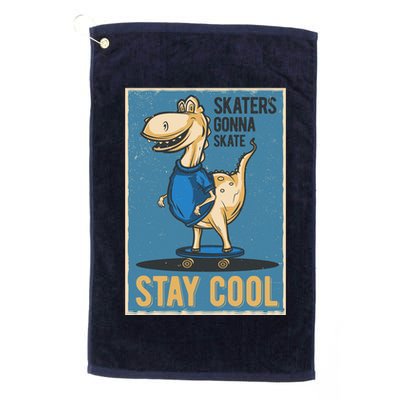 Skaters Gonna Skate Stay Cool Golf Towel