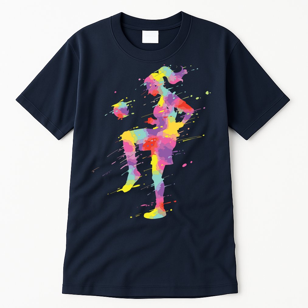 Soccer Girl Tall T-Shirt