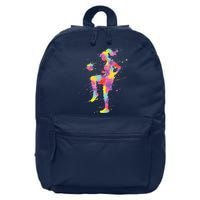 Soccer Girl 16 in Basic Backpack