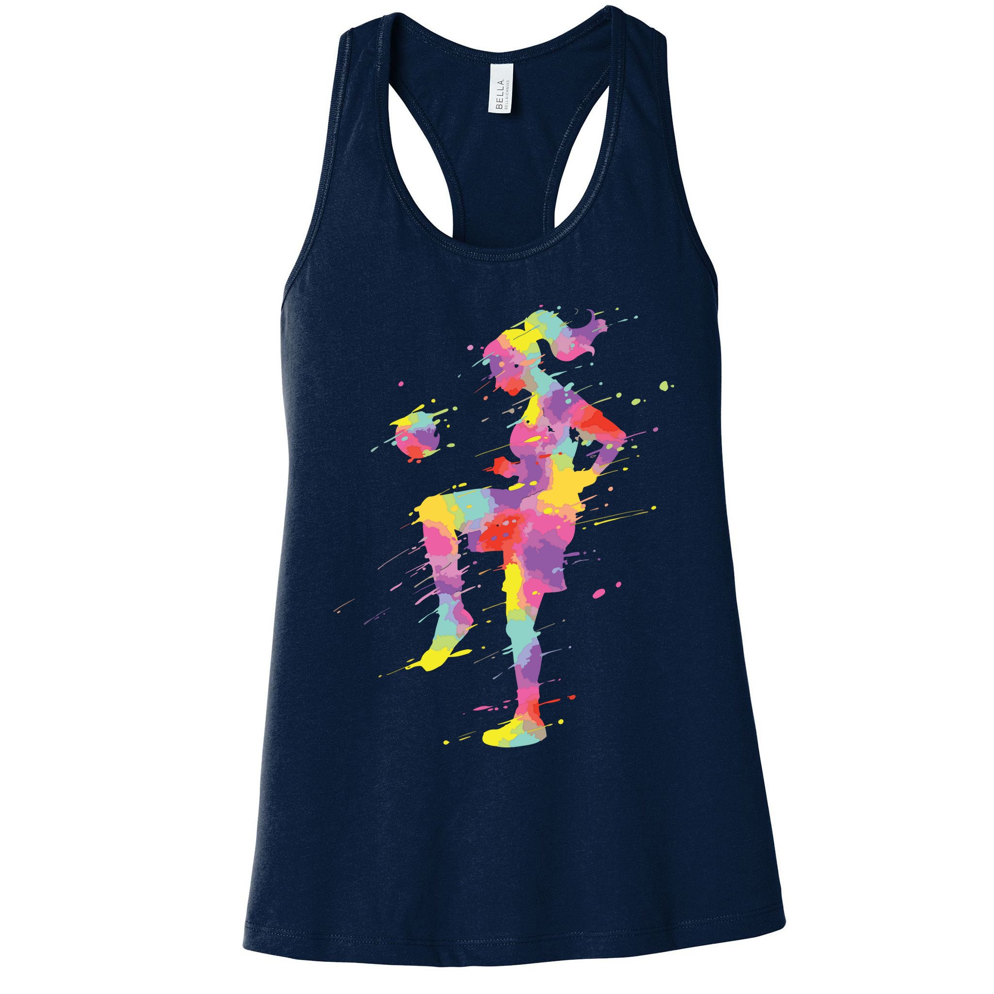 Soccer Girl Womens Tank Top