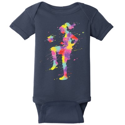 Soccer Girl Baby Bodysuit