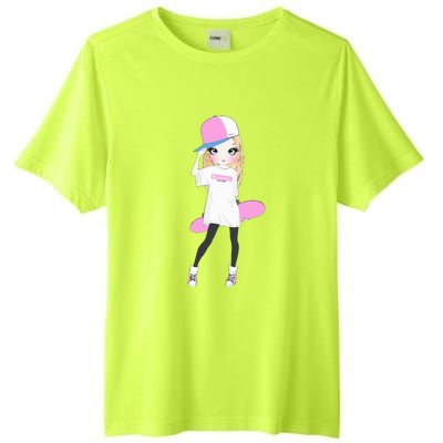 Skater Girl Skateboard Skateboarding Tall Fusion ChromaSoft Performance T-Shirt