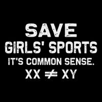 Save Girl Sports Its Common Sense Xx Different To Xy Backpack