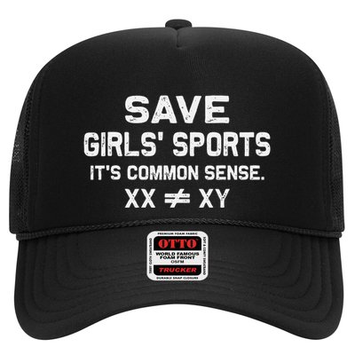Save Girl Sports Its Common Sense Xx Different To Xy Trucker Hat