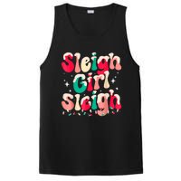 Sleigh Girl Sleigh Christmas Retro Xmas Holiday PosiCharge Competitor Tank