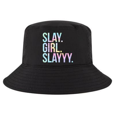 Slay Girl Slay Tie Dye Cool Comfort Performance Bucket Hat