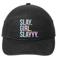 Slay Girl Slay Tie Dye 7-Panel Snapback Hat