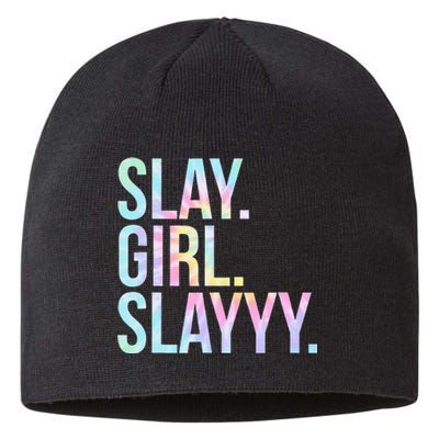 Slay Girl Slay Tie Dye Sustainable Beanie