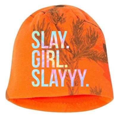 Slay Girl Slay Tie Dye Kati - Camo Knit Beanie