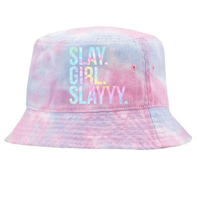 Slay Girl Slay Tie Dye Tie-Dyed Bucket Hat