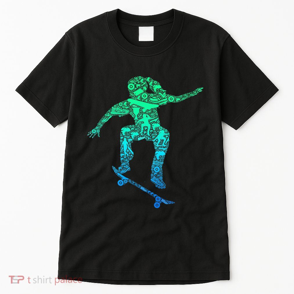 Skater Girl Skateboarder Girl Skateboarding Tall T-Shirt