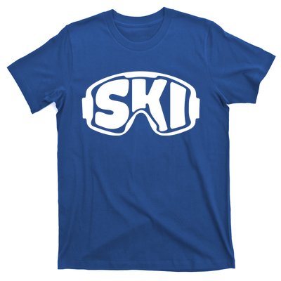 Ski Goggles Skiing Lover Cute Gift T-Shirt