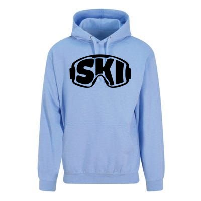 Ski Goggles Skiing Lover Cute Gift Unisex Surf Hoodie