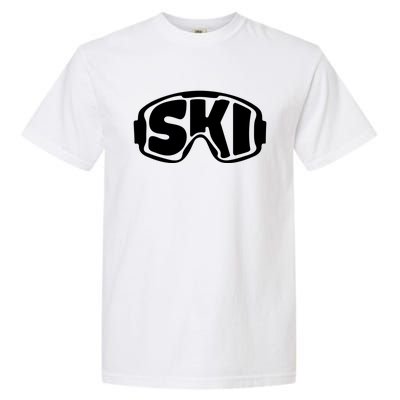 Ski Goggles Skiing Lover Cute Gift Garment-Dyed Heavyweight T-Shirt