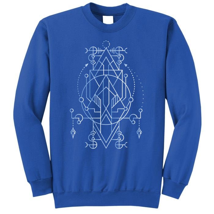 Sacred Geometry Spiritual Yoga Magic Yantra Gift Sweatshirt