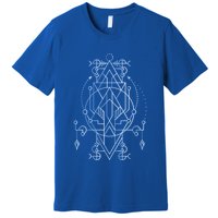 Sacred Geometry Spiritual Yoga Magic Yantra Gift Premium T-Shirt