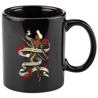 Super Green 11oz C Handle Ceramic Mug
